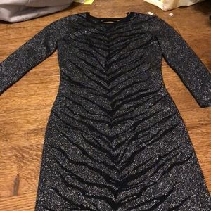 Express sparkle bodycon dress